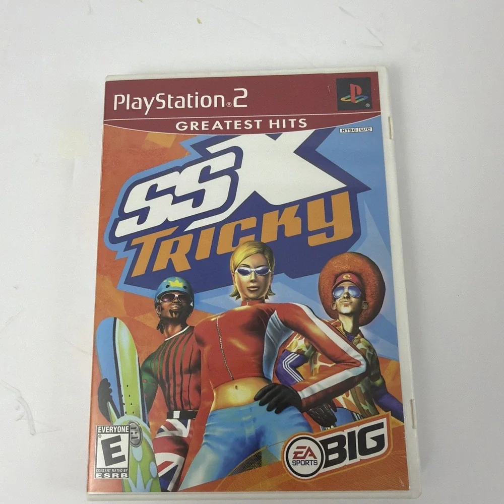 SSX Tricky Greatest Hits PS2 PlayStation 2 EA Sports BIG Untested